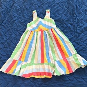 Bonnie Jean Multicolor Striped Dress